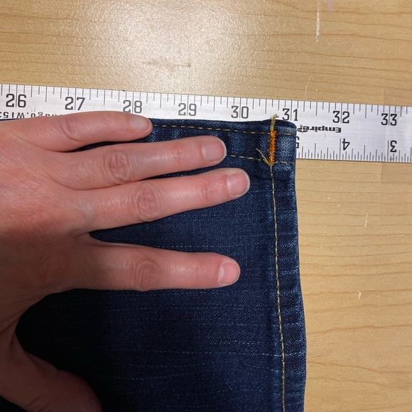 Y2K True Religion Billy Flap Bootcut Jeans Size 31 USA MADE - Picture 13 of 13